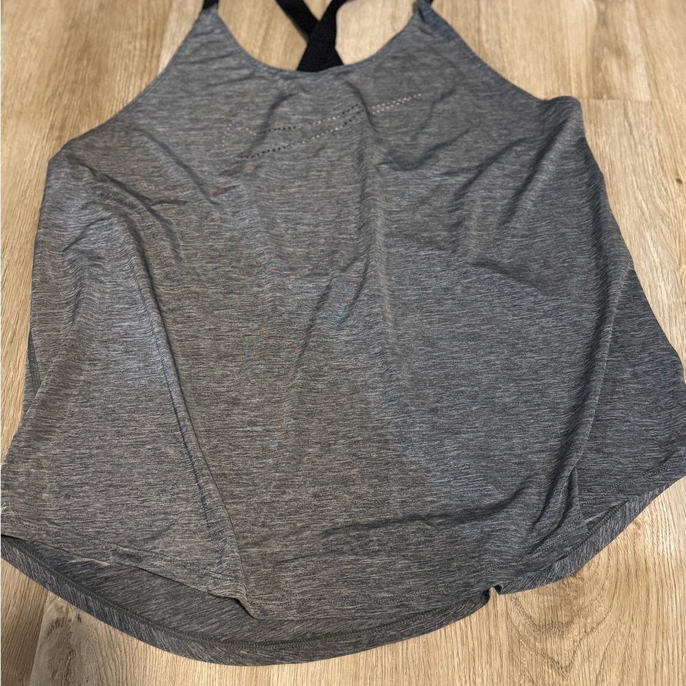 Nike Women's Heather Gray Tank Top